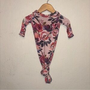 Posh Peanut bamboo knotted gown, 0-3 months